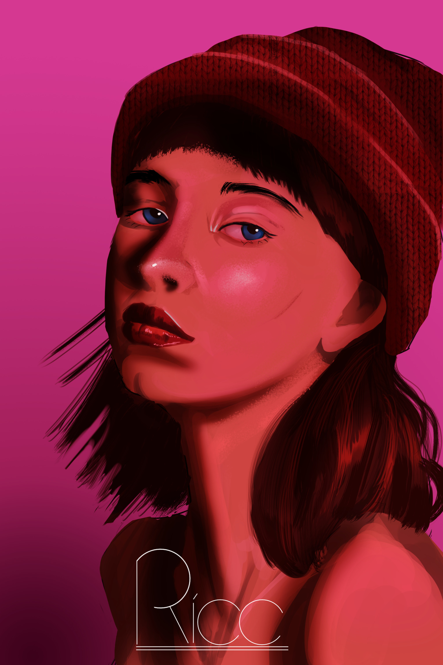 Pink Portrait